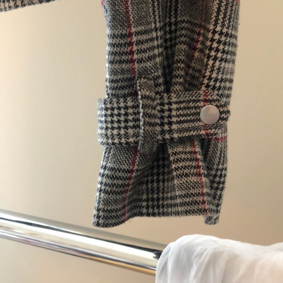 Cropped houndstooth jacket - Picture 9 of 9